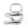 Ligature for saxophone tenor Rico RTS1LN Nickel.