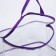 Lightning cosmetic bag, transparent/purple color