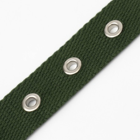 Semilant canvas collar, 58 x 2.5 cm, khaki-6