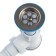 Universal siphon "Ani Plast" Varangian C5510, 1 1/2 "x 40 mm, with a flexible pipe 40 x 50 mm
