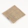 D jute washcloth with herbs "Light breath" Mint, sage eucalyptus 12x12 cm Dobroparov