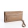 Women's wallet with lightning, beige color