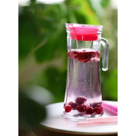A jug with a lid Lav Truva, glass, 1.4 l-1
