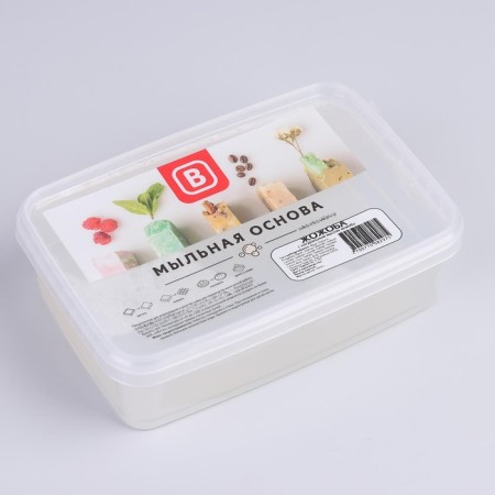 A solid soap base with jojoba oil, 1 kg-6