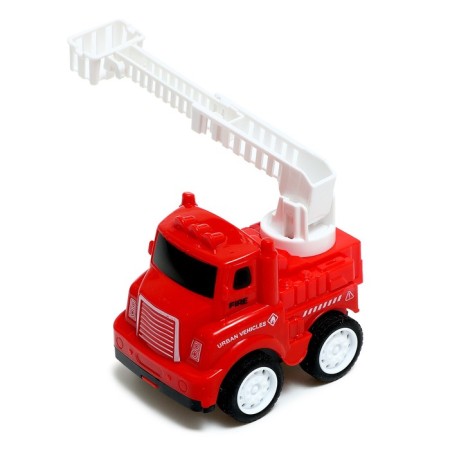 Set of machines "Firefighters", 4 pcs, inertia-4