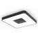 Ceiling light Mantra Coin, LED, 4900LM, 2700-5000K, 540x540x70 mm, black color black