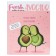 Notebook on rings, 160 sheets in the Avocado cage, solid cover, glossy lamination, with a change of block