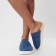 Male slippers, size 44-45, blue color