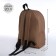 Sports backpack from textiles on lightning, textura, 20 liters, beige/burgundy color