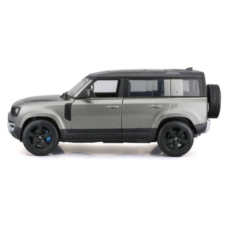 BBURAGO LAND Rover Defender 110 2022, Die-Cast, 1:24, Green color-10