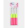 Needle for raising loops 3mm*15.5cm (FAS 3 pcs price per pcs) pink-yellow au