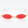 Sunglasses "OneSun", UV 400, pipe 15.5 cm, width 14 cm, 3 x 5.5 cm, red