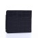 Male purse on a magnet, black color