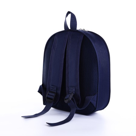 Baby backpack on lightning, blue color-3
