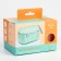 Container for storage of baby food, 400 ml., 12x8.5x7cm, pink color