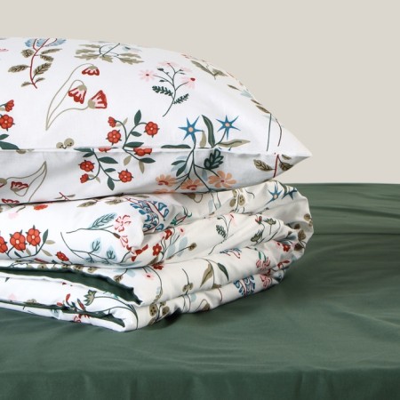 Bed linen "Ethel" duet Alpine Meadow 143*215 cm - 2 pcs, 220*240 cm, 50*70 cm -2pcs, Poplin, HL 100-1