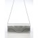 Female bag on a magnet, silver color