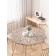 Tables on the table "Flower pattern", round, oxford, elastic band, size 120x120 cm, diameter 75-100 cm