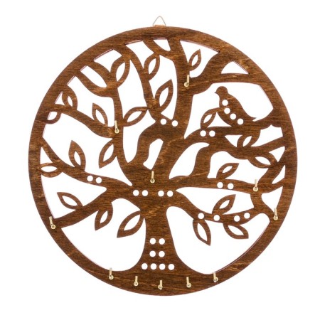 Ordered is a wall -mounted for jewelry "tree"-2
