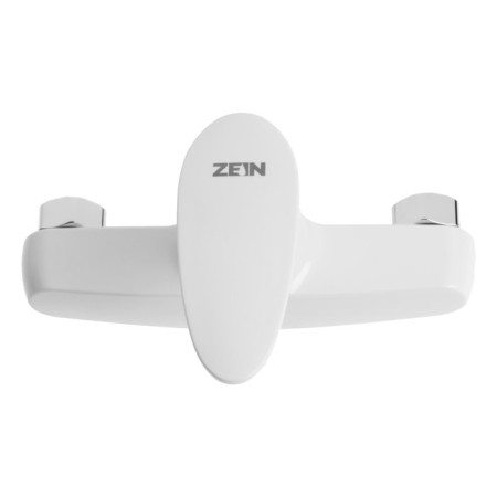 Soul mixer Zein Z3670, one-leaf, without a shower set, ABS plastic, white-2