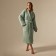 Welfare Women's bathrobe SL Home: BOHO "Azzura", size M, 100% cotton, 280 g/m2