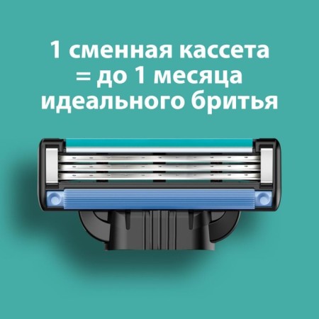 Exchange cassettes Gillette Mach3, 3 blades, 2 pcs-8