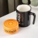 Ceramic mug with a lid "Energia", 350 ml