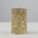 New Year's candle "Christmas tree" 5.5x8 cm, golden