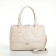 Women's bag with lightning, white color