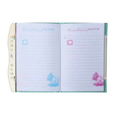 Notebook Gift Book on the castle, A6+, 48 sheets, line "Funny animals", mix-7