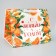 Gift package with a wide bottom "Mandarin mood", 35 x 29 x 28 cm, New Year