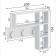 Hanger, 838 × 160 × 754 mm, white color
