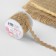 Weep decorative canvas “wave”, 10 mm, 10 ± 0.5 m, beige color