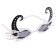 Carnival glasses "horns", white color