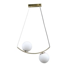 Lumber of the Surveillance Steam light 10148/2AB WT, 2x4W, E27, 90x15x49 cm, bronze color