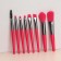 A set of makeup brothers "Bright", 8 objects, a cover, color mix