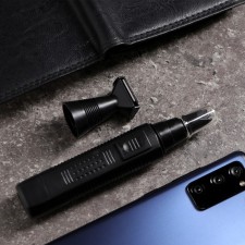 Trimmer for hair and beard Luazon Ltri-13, 2 nozzles, 1*aa (not complete), black
