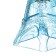 Suspendor "Eiffel" E14 40W Blue 8x8x27-127cm