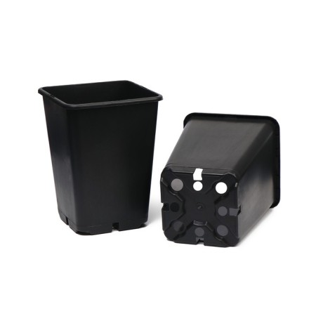 Pot for seedlings, 7 l, d = 21 cm, h = 27.5 cm, black-4