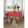 The tablecloth "Christmas tree garland", round, Saten, d = 150 cm