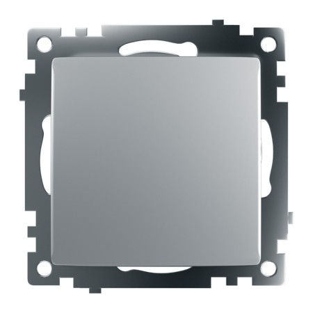 1-clavy switch (mechanism) 250V, 10A, series of Catherine, silver, GLS10-7103-03-4