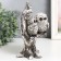 Polystone souvenir "Two ears with big eyes on the tree" 13x9.8x19 cm