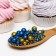 Sprinking confectionery with glitter "Brill": gold, blue, 1.5 kg