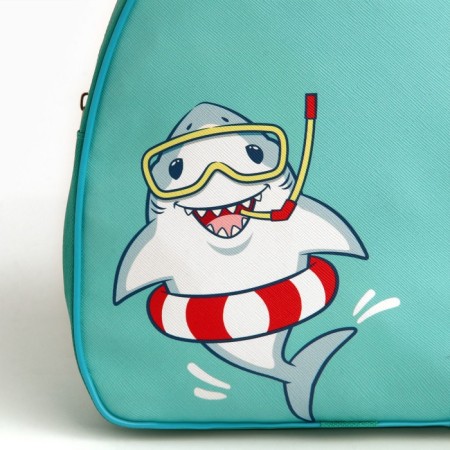 Baby backpack for the boy "Shark", 23x20.5 cm-3