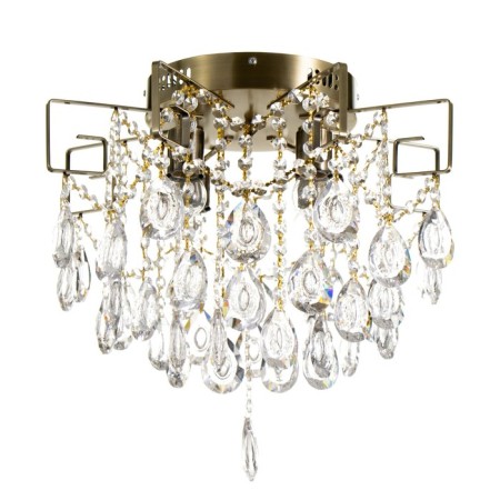Elizabeth chandelier 4KHE27 40W bronze 40x40x40 cm Bayerlux
