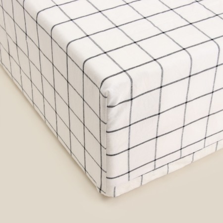 SL Home SL Home Cotton 180*200+30 cm, cell/gray, 100% greedy cotton-8