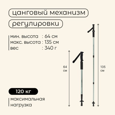 Switch Tracking Maclay Alu 100, telescopic, 1 pc.-2