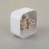 Kuntsevo socket RA16-638 Valentina, 16 A, 230 V, single, outer, with salary, white