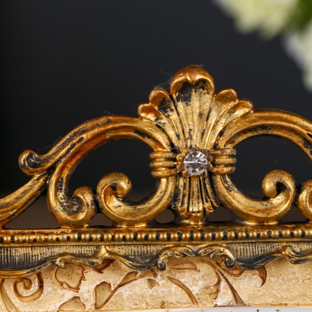 Photo frame Polystone 10x15 cm "Valencia" rhinestones 26x17 cm-2