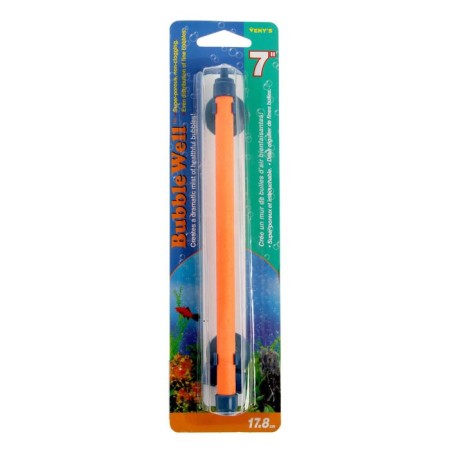 Air sprayer on suction cups, 17.8 cm, orange